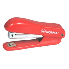 Степлер № 10, 10 арк. "NORMA 4029-01" червоний (1/12)