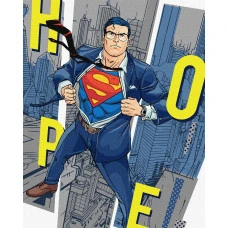 Картина за номерами "Ідейка" /KHO8714/ "Superman: Hope" 40*50см