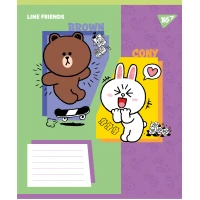Зошит уч. "YES" 18арк.== /767642/ "Line Friends Funny" (25/400)