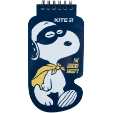 Блокнот А5+/ 50 "Kite" /SN22-465/ пластикова спіраль, Snoopy (1/50/100)