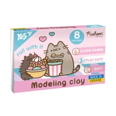 Пластилін 8 кол. 160г "Yes" /540657/ "Pusheen" (1/30)