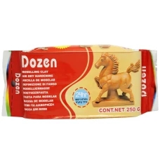Паста для моделювання "Dozen" /B250/ 250гр. теракотова (1/72) Паста для моделювання "Dozen" /B250/ 250гр. теракотова (1/72)