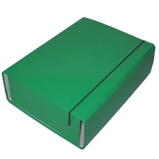 Папка-коробка А4 /iTEM306\100/ 100мм., на гумці, зелена (1/7) Папка-коробка А4 /iTEM306\100/ 100мм., на гумці, зелена (1/7)