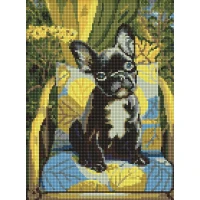 Алмазна мозаїка "Ідейка" /AMO20095/ "Комфорт з характером" 30*40см