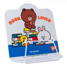 Підставка для книжок металева "Yes" /470514/ "Line friends" фігурна 16,5*17*16см (1/40)