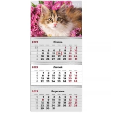Календар "Axent" кварт. 3 пруж 2027 /8803-27-9-A/ настінний Cats 3 (1/20) Календар "Axent" кварт. 3 пруж 2027 /8803-27-9-A/ настінний Cats 3 (1/20)