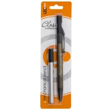 Олівець цанговий "LEO" /300126/ L1633, 2В, 2мм+ стрижні 5шт в блістері (1/24/288)