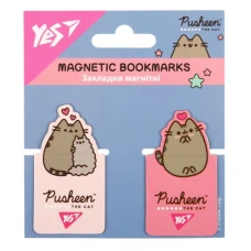 Закладка-магніт "YES" /708396/ "Pusheen", висікання, 2 шт (1/10/50) Закладка-магніт "YES" /708396/ "Pusheen", висікання, 2 шт (1/10/50)