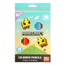 Олівці кольорові "Yes" 36 кол./18шт /290774/ "Minecraft.Spring" (1/8/160)
