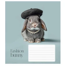 Зошит уч. "Star" 12арк.== /3687L/ Fashion pets ВД-лак (дівчинка) (30/360)