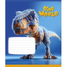 Зошит уч. "Star" 12арк.== /3664L/ Dino world виб.УФ-лак (хлопчик) (30/360)