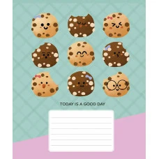 Зошит уч. "Star" 12арк.== /3689L/ Good day глiтер (дівчинка) (30/360)