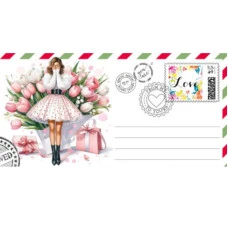 Конверт для грошей "Fiesta" /КВ 25-269/  (10/300)