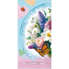 Конверт для грошей "Fiesta" /КВ 25-277/ На приємні речі (10/300)