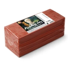 Пластилін скульптурний "RUDIX" ТЕРАКОТОВИЙ /8980072/ 800г. (1/3)