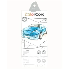 Олівці кольорові "Marco ColorCore" 24 кол. /3000-24СВ-A/ картон (6/72)