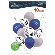 Кульки повітряні "Pelican" /837412/ латексні "Стриманий стиль" вінтажний 10шт/уп