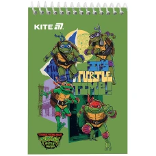 Скетчбук А6/48арк. "Kite" /NT25-196/ пласт. спіраль TMNT Mutant Mayhem (2023 Movie) (1/20)