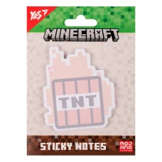 Папір для нотаток фігурний "Yes" /170397/ "Minecraft TNT" з клейким шаром 7,1*8,4см, 40арк. (1/12/144)