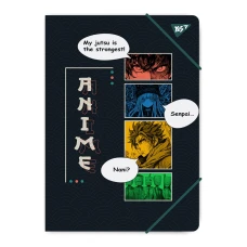Папка на гумці А4 "Yes" /492217/ "Anime" (1/40/80)