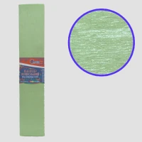 Гофробумага 30%, 20г/м2 JO /KRPL-80102/ 50*200см, Зеленый перламутровый (10/200)