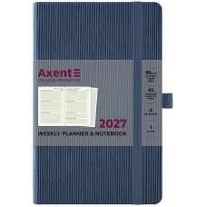 Еженедельник "Axent" 2027 /8515-27-02-A/ Partner Lines, 125*195, темно синий (1/12) Еженедельник "Axent" 2027 /8515-27-02-A/ Partner Lines, 125*195, темно синий (1/12)