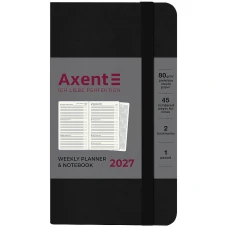 Еженедельник "Axent" 2027 /8508-27-01-A/ Pocket Strong, 90*150, черный (1/25) Еженедельник "Axent" 2027 /8508-27-01-A/ Pocket Strong, 90*150, черный (1/25)