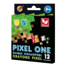 Карандаши восковые "Школярик" 12 цв. /316121007-UA/ Crayons Pixel One (1/24) Карандаши восковые "Школярик" 12 цв. /316121007-UA/ Crayons Pixel One (1/24)