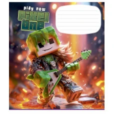 Зошит уч. "Школярик" 12арк.// /3749C/ ВД-лак (хлопчик) (30/300)