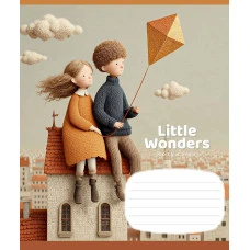 Зошит уч. "Школярик" 24арк.# /3684K/ Cozy Tales ВД-лак (дівчинка) (25/200)