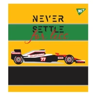 Зошит уч. "YES" 12арк.# /764196/ "NEVER SETTLE" виб.гібрид.лак (10/250)
