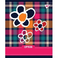 Зошит уч. "YES" 18арк.# /765196/ "Tartan fun" виб.гібрід.лак (10/200)
