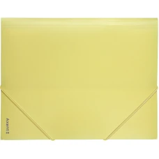Папка на гумках  А4 "Axent" /1504-26-A/ Pastelini, жовта (1/50)
