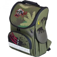 STOCK Ранец "TIGER" /2901-4/ h=34.5 "Nature Quest" Тигр (1/4)