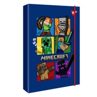 Папка для тетрадей карт. на резинке В5 "Yes" /500238/ "Minecraft" (1/48)