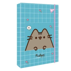 Папка для тетрадей карт. на резинке В5 "Yes" /500239/ "Pusheen" (1/48)