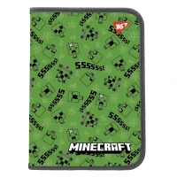 Папка для тетрадей пл. на молнии B5 "Yes" /492203/ "Minecraft. Creepers" (1/12/96)