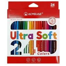 Олівці кольорові "Acmeliae" 24 кол. /43055/ Super Soft 3.3мм, карт. уп. (1/12/72)