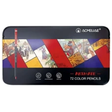 Олівці кольорові "Acmeliae" 72 кол. /43075/ 4.0мм , метал. коробка (1/16)