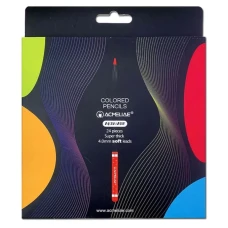 Олівці кольорові "Acmeliae" 24 кол. /43587/ картон. коробка (1/12/72)