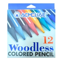 Олівці кольорові "Acmeliae" 12 кол. /CWP-12/ (грифель-корпус) (1/12/96)
