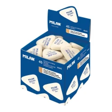 Гумка "MILAN" /CMM4045/ трикутна біла  3,9*3,4*0,9см, картонна упаковка (45/180)