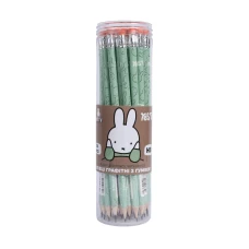Олівець пр."Yes" /280691/ круглий з гумкою 36шт/уп туба "Miffy" з фольгою (36/540) Олівець пр."Yes" /280691/ круглий з гумкою 36шт/уп туба "Miffy" з фольгою (36/540)