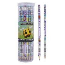 Олівець пр."Yes" /280693/ круглий з гумкою 36шт/уп туба "Minecraft.Spring" мікс (36/540)