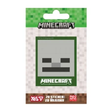 Наліпка "YES" /708511/ 2D "Minecraft.Skeleton" (1/10/100)