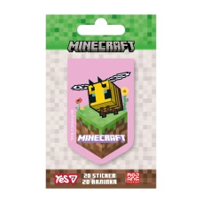 Наліпка "YES" /708513/ 2D "Minecraft.Spring.Bee" (1/10/100)