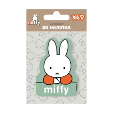 Наліпка "YES" /708523/ 2D "Miffy" (1/10/100)