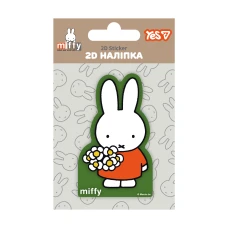 Наліпка "YES" /708524/ 2D "Miffy Flowers" (1/10/100)