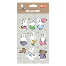 Наліпка "YES" /708539/ 2D "Miffy Cute" (1/10/100)