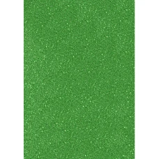 Флексика (фоаміран) "SANTI" /743332/ ЕВА 200*300мм 1,7мм салатовий з гліттером (10арк.) (1/100)